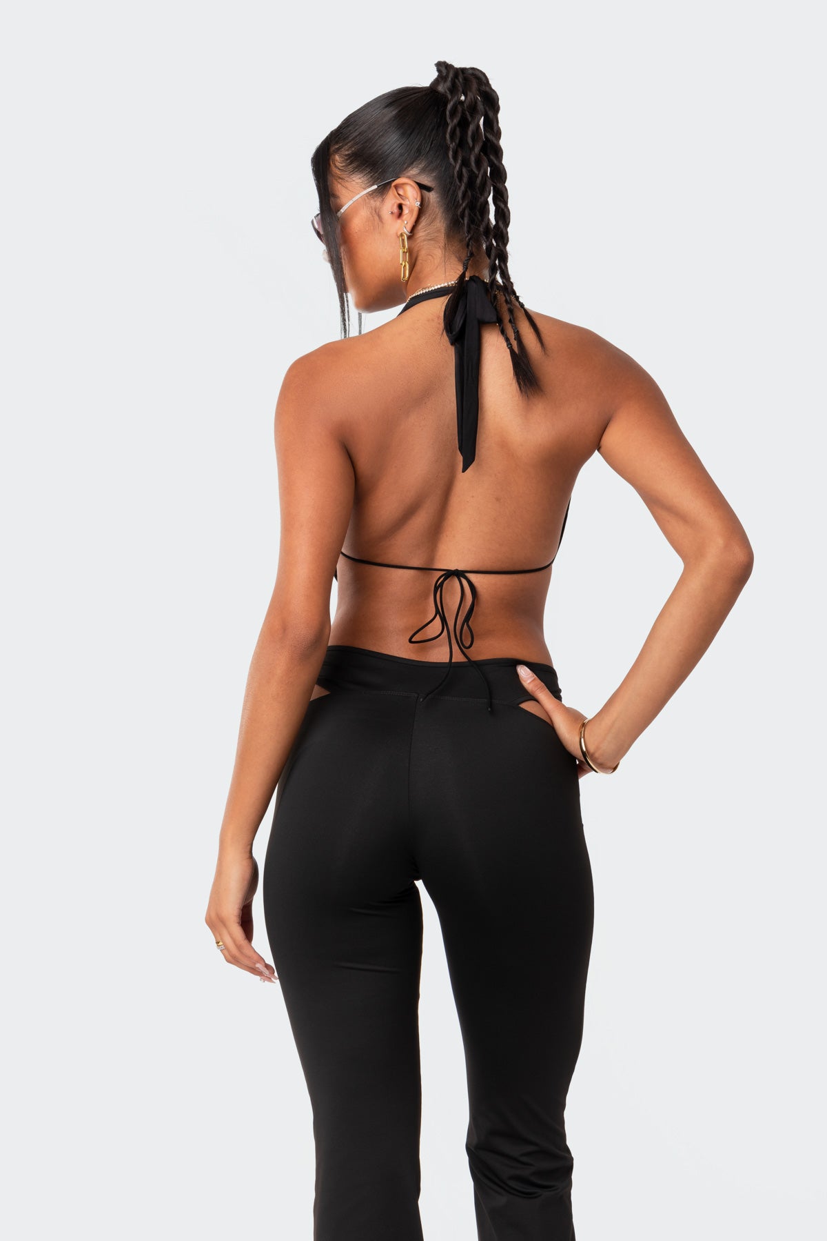 Monique Cropped Open-Back Top - Image 5