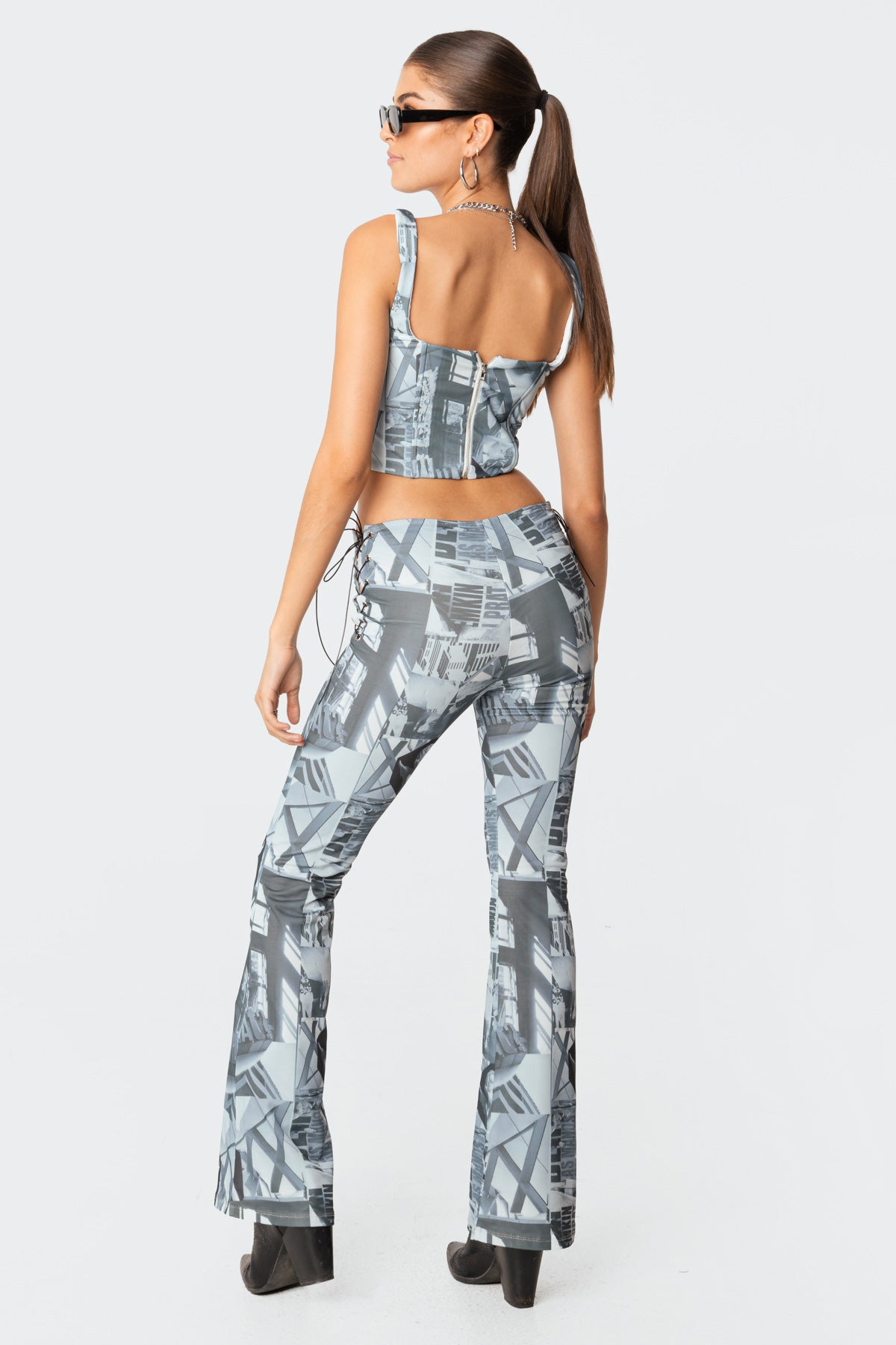Casper Laced Flared Pants - Image 4
