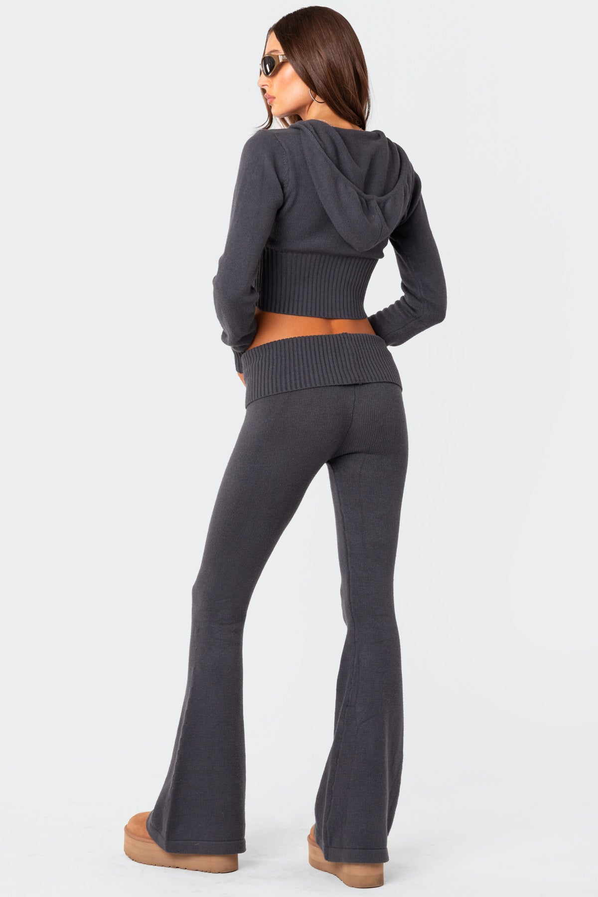 Desiree Knitted Hooded Cardigan - Image 5