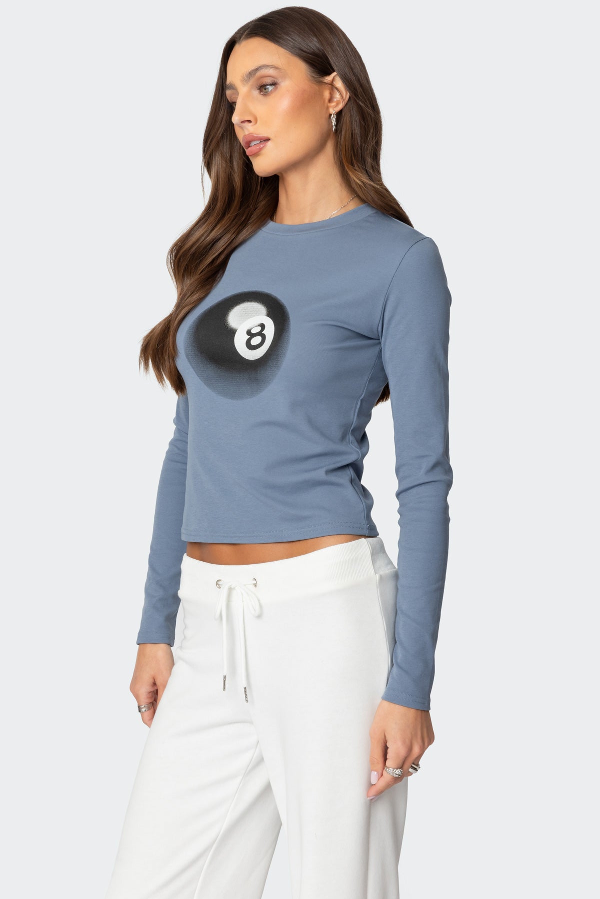 8 Ball Long Sleeve T Shirt - Image 3