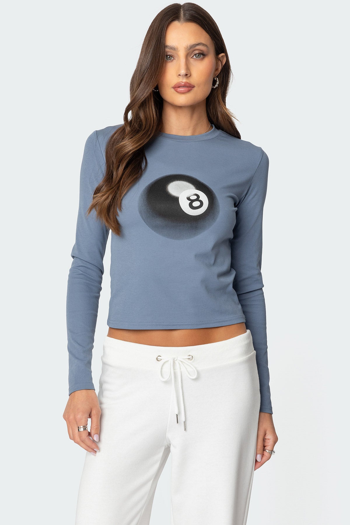 8 Ball Long Sleeve T Shirt