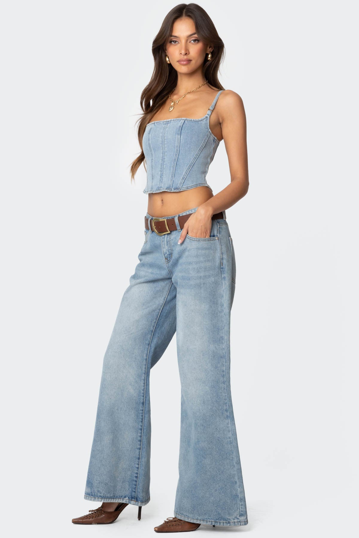 Tennessee Denim Corset - Image 3