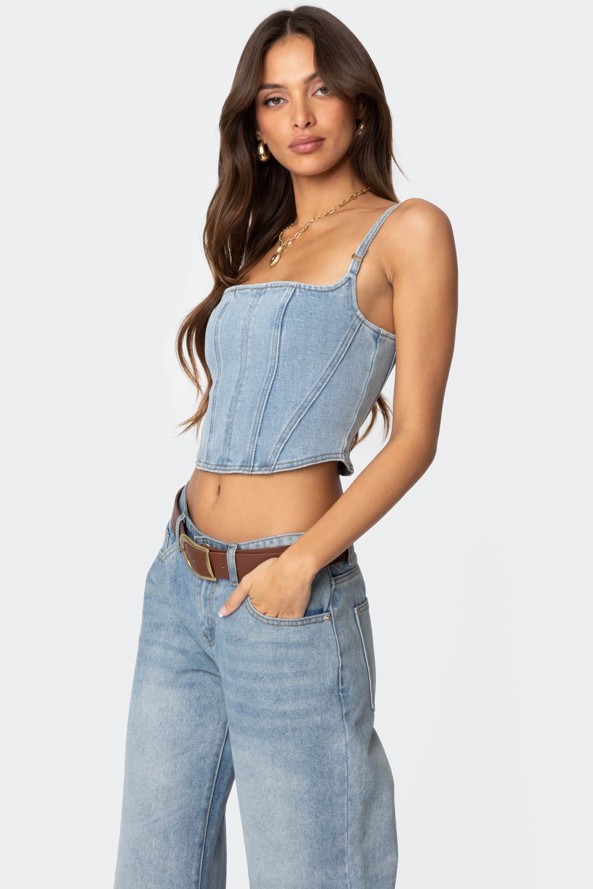 Tennessee Denim Corset - Image 4