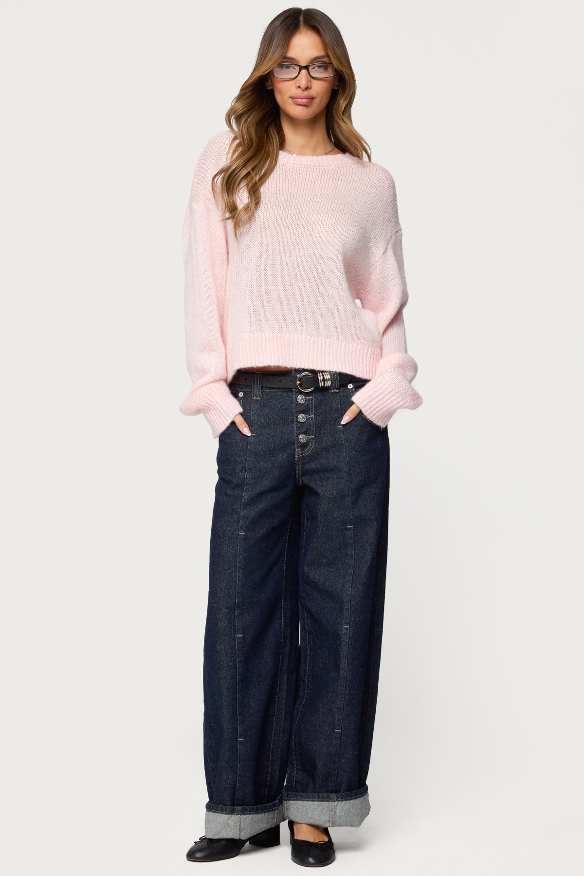 Kyrah Oversized Knit Sweater - Image 5
