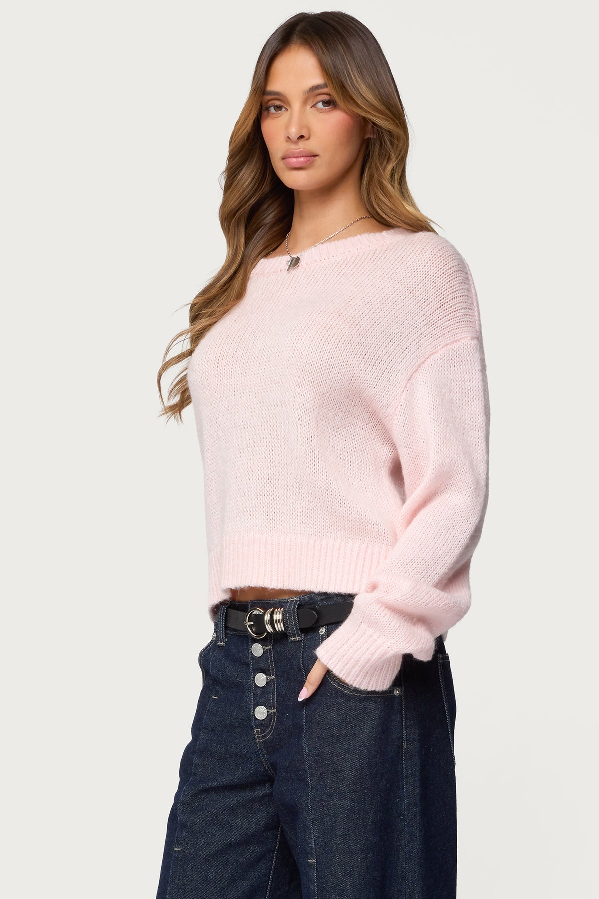 Kyrah Oversized Knit Sweater - Image 3