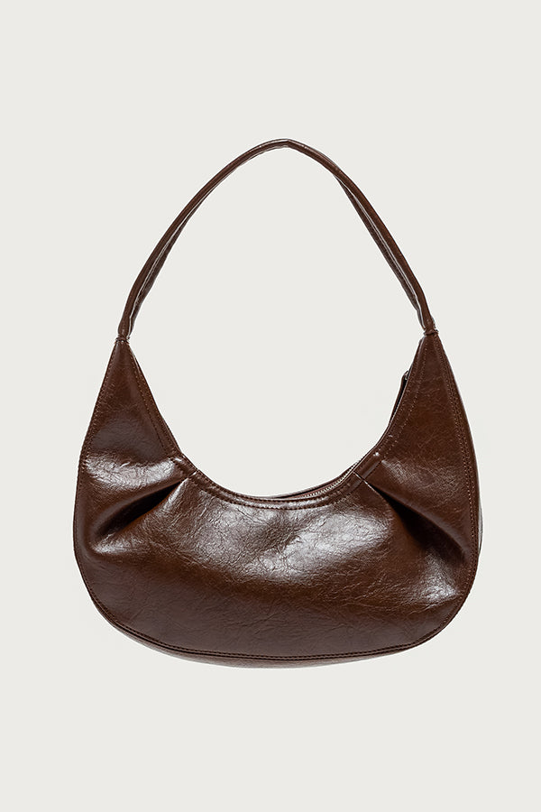 So Chic Faux Leather Shoulder Bag - Image 2
