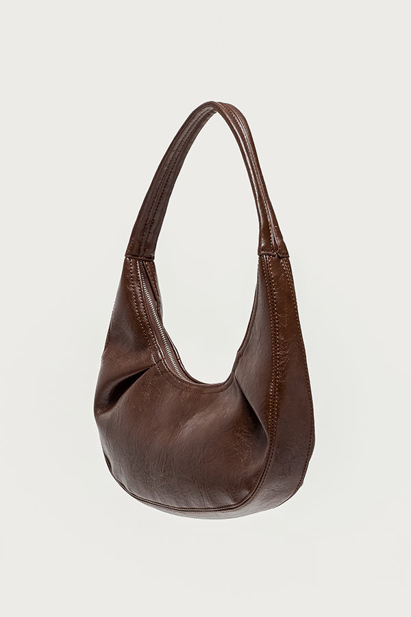 So Chic Faux Leather Shoulder Bag - Image 3