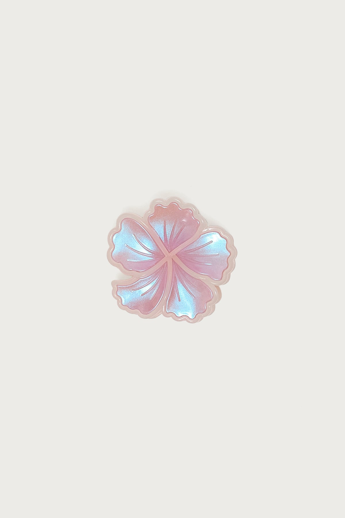 Iridescent Flower Claw Clip - Image 2