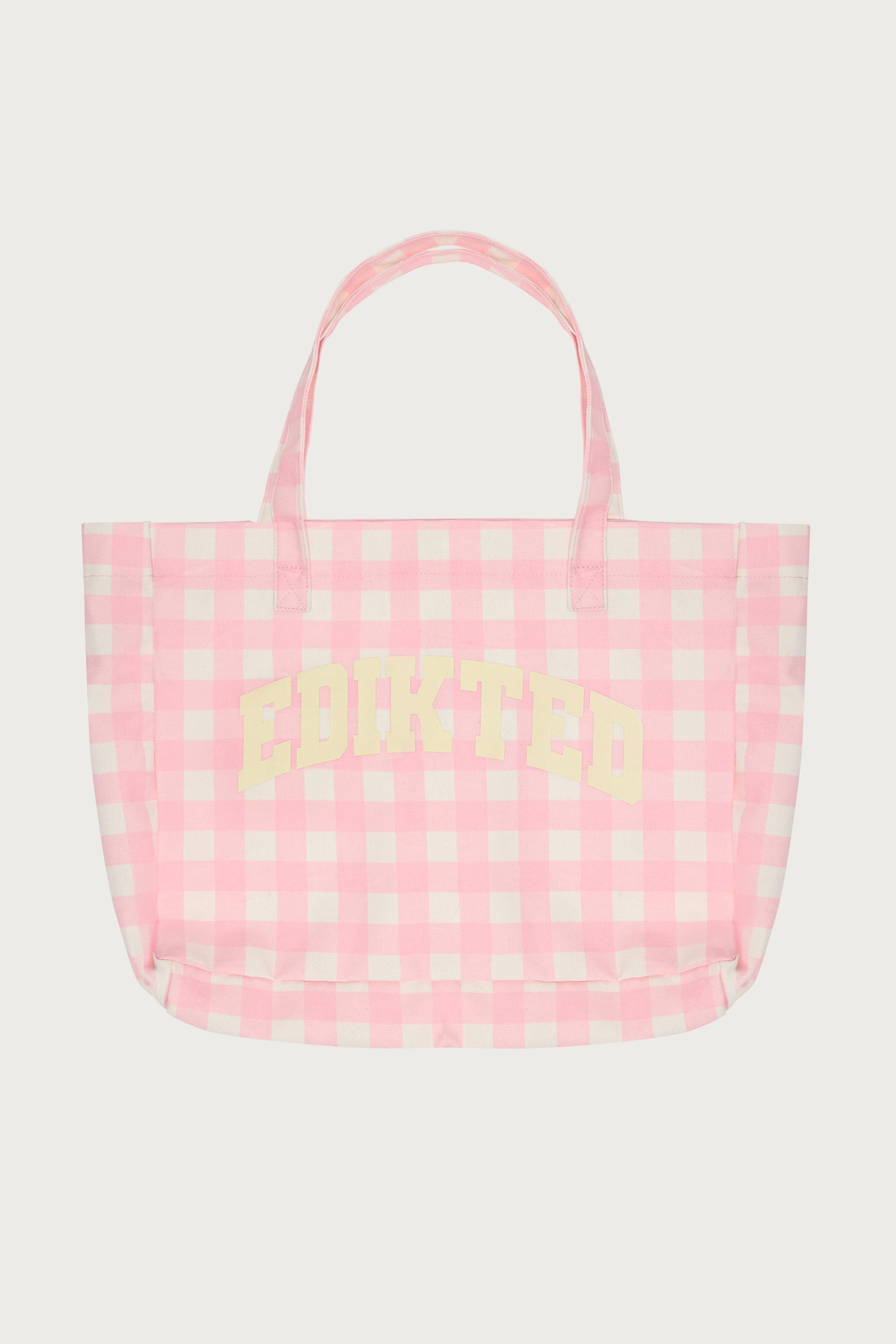 Edikted Gingham Tote Bag - Image 2