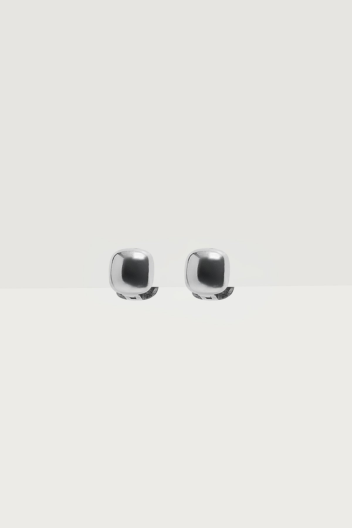 Square Huggy Hoop Earrings - Image 2