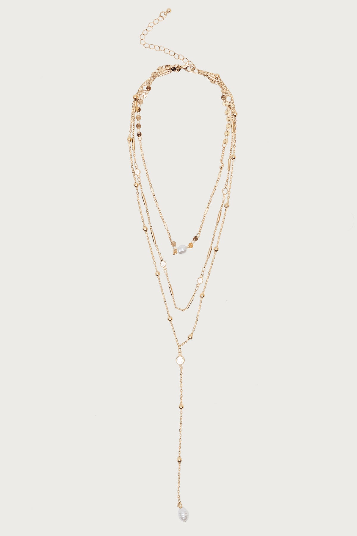 Layered Cascading Necklace - Image 2