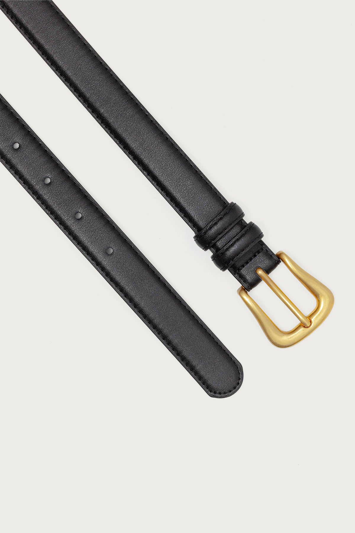 Back To Basics Faux Leather Belt - Image 2