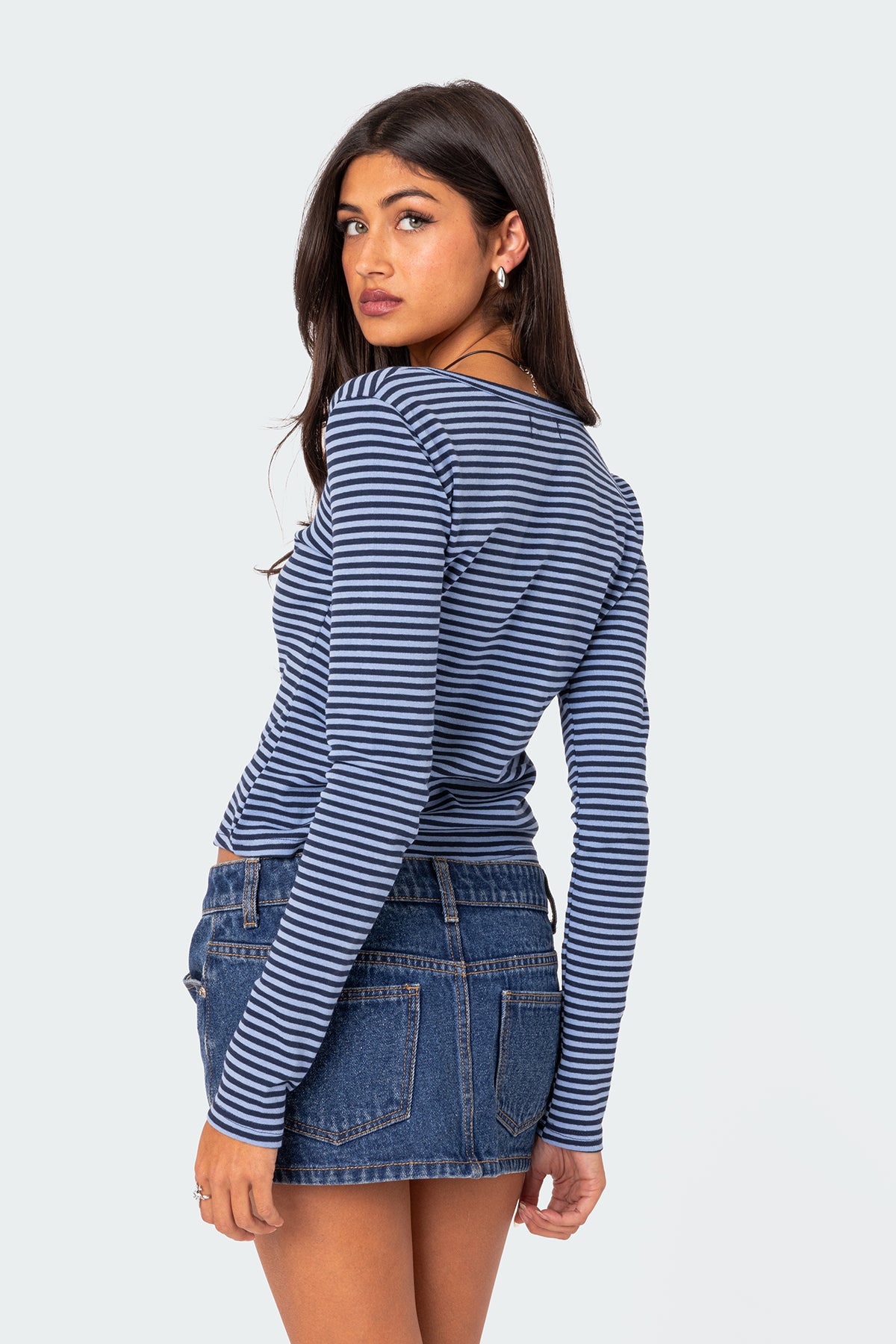 Jocelyn Striped Top - Image 4