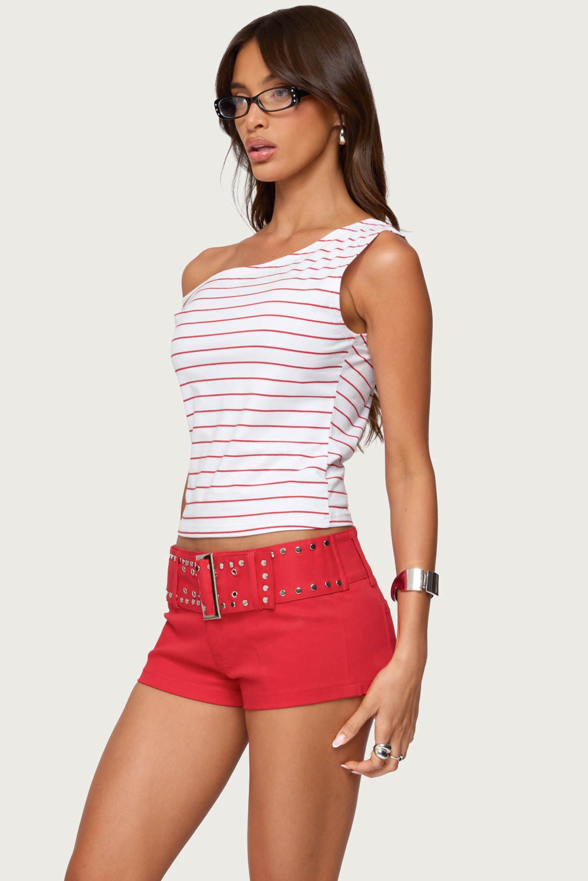 Keryn Striped Off Shoulder Top - Image 3
