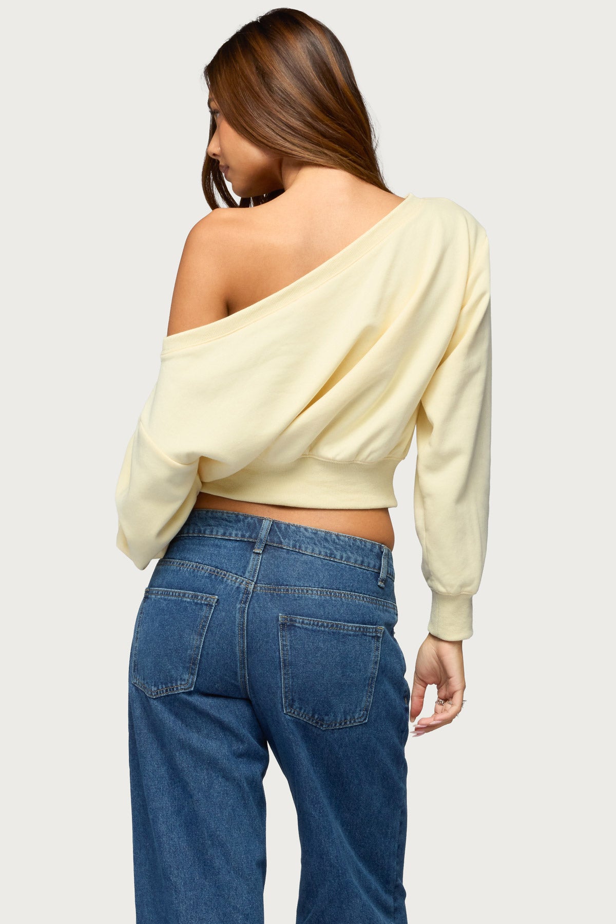 Christy Off Shoulder Sweatshirt - Image 5