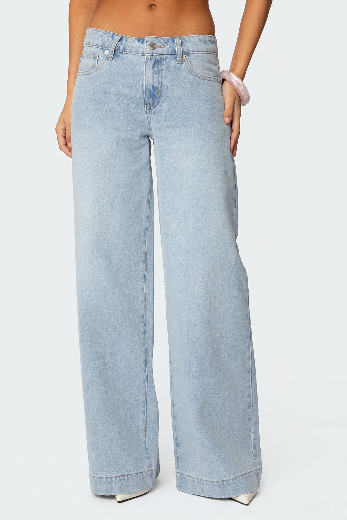 Sidonie Low Rise Baggy Jeans - Image 2