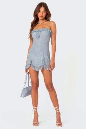 Fairy Girl Lace Mini Dress