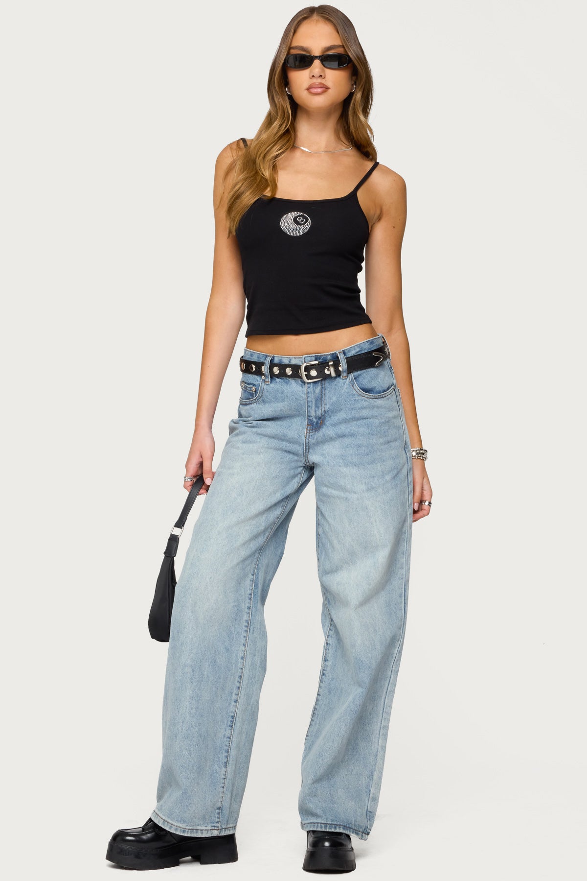 Rhinestone 8 Ball Tank Top - Image 2