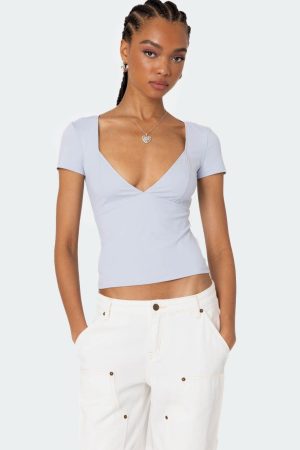 Katia V Neck Top