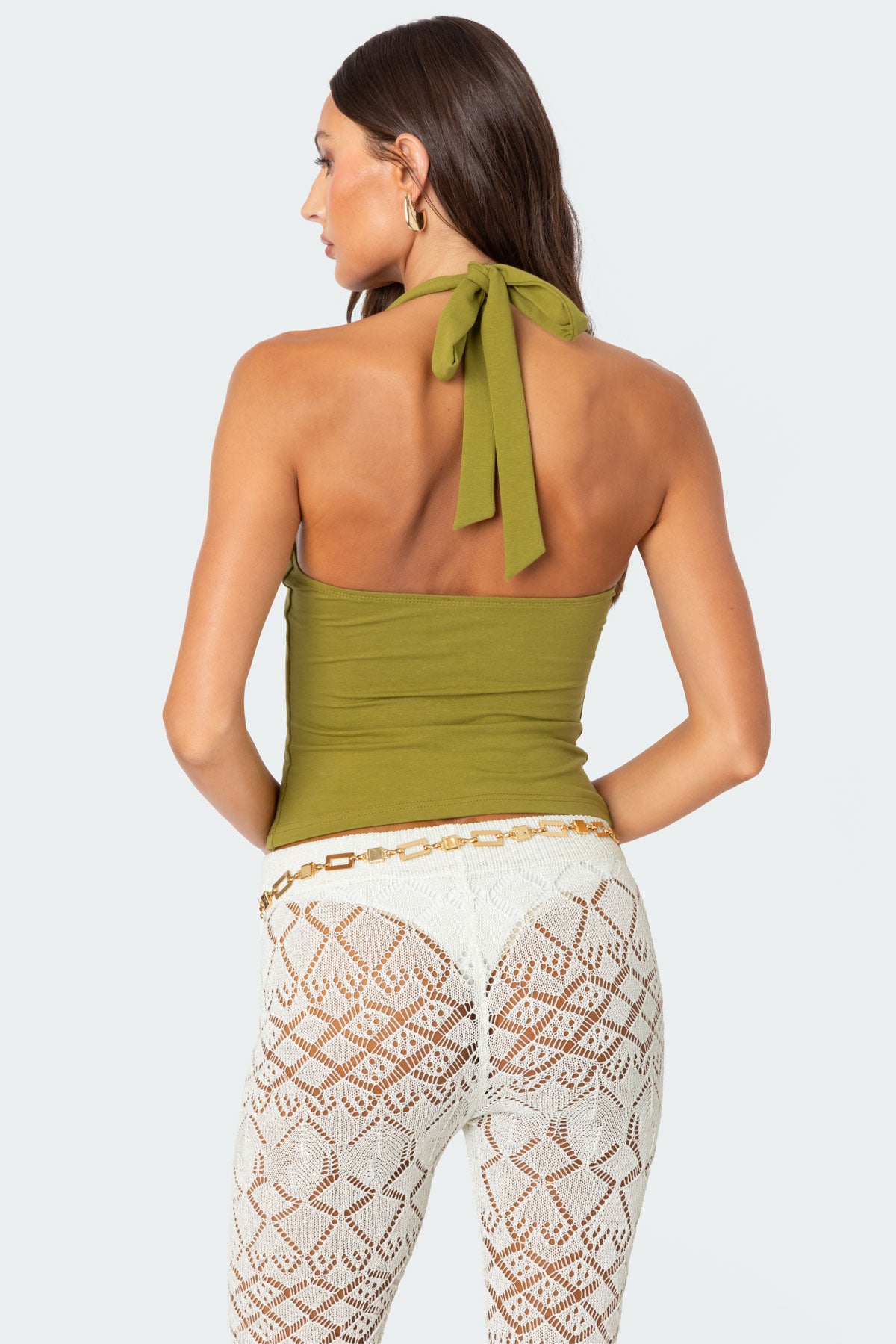 Poet Cinched Halter Top - Image 3