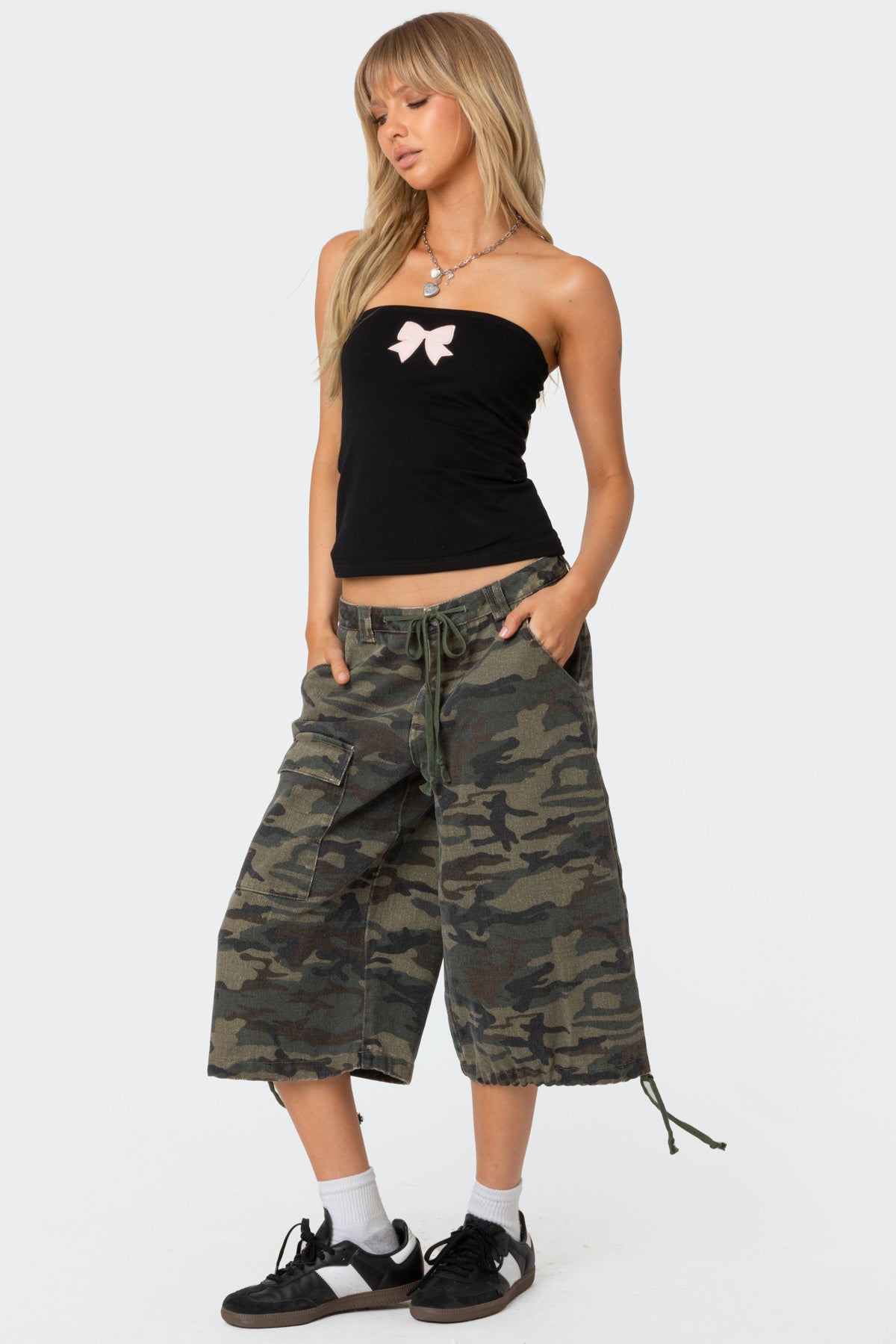 Bow Patch Tube Top - Image 2