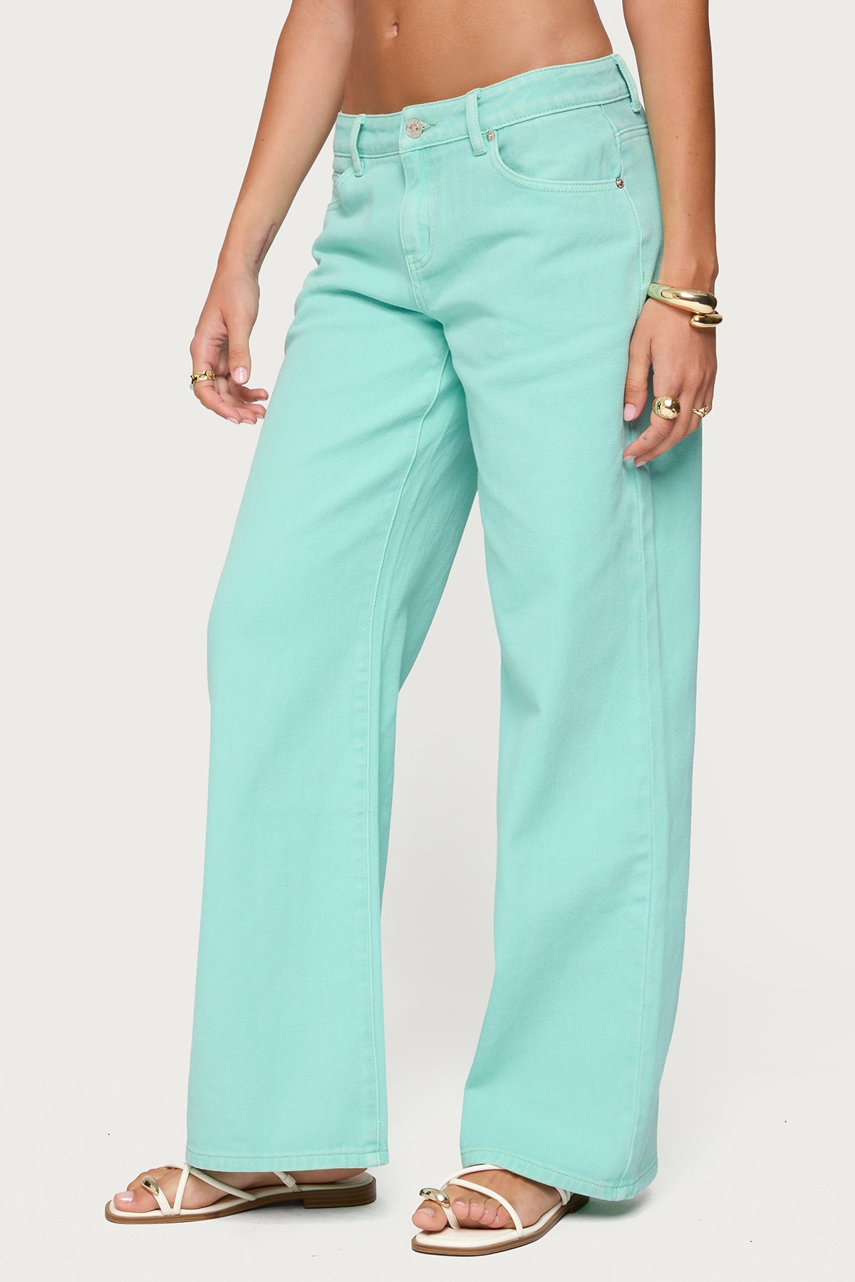 Roman Low Rise Baggy Jeans - Image 4