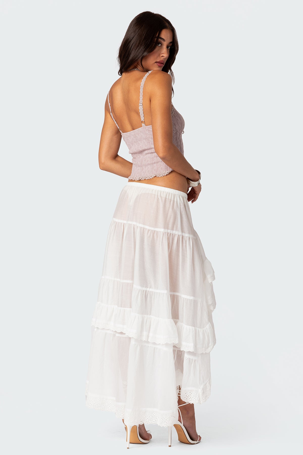 Lacey Knit Tank Top - Image 5