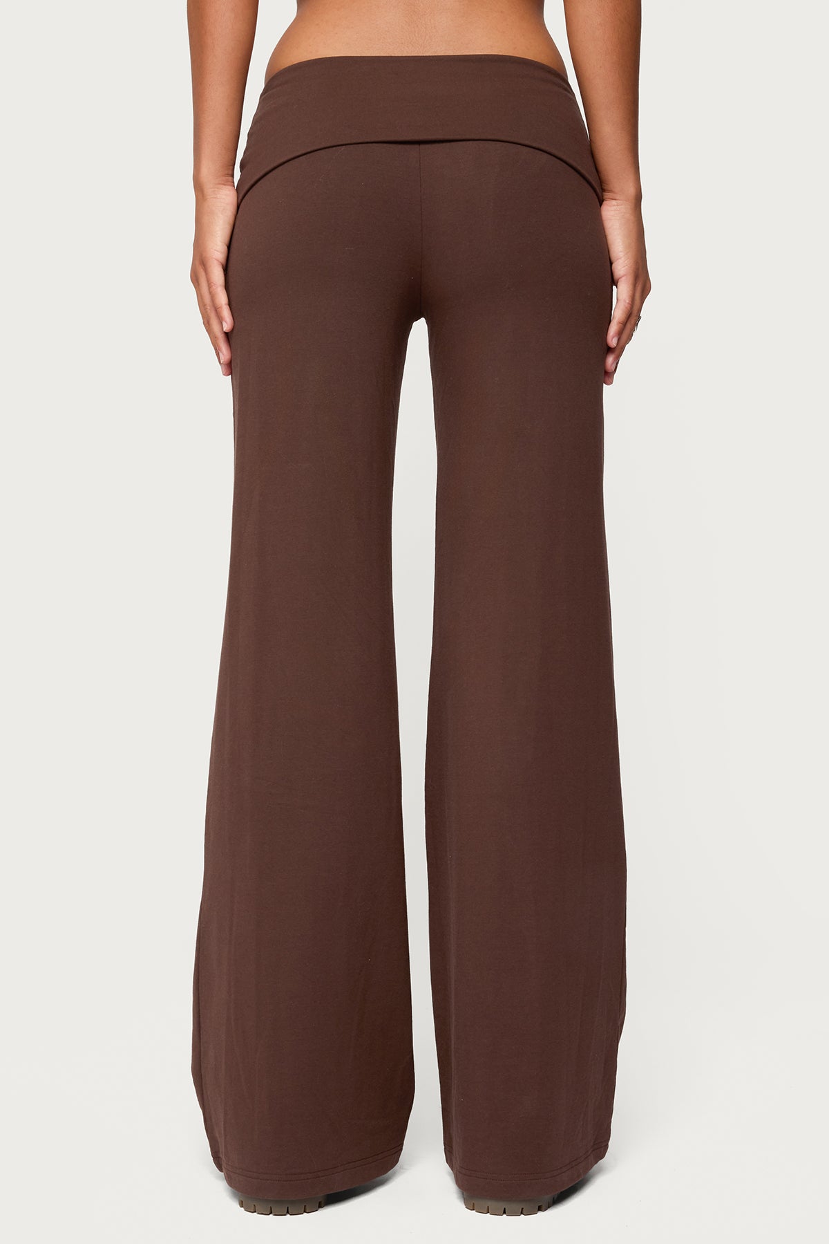 Wide Leg Foldover Pants - Image 6