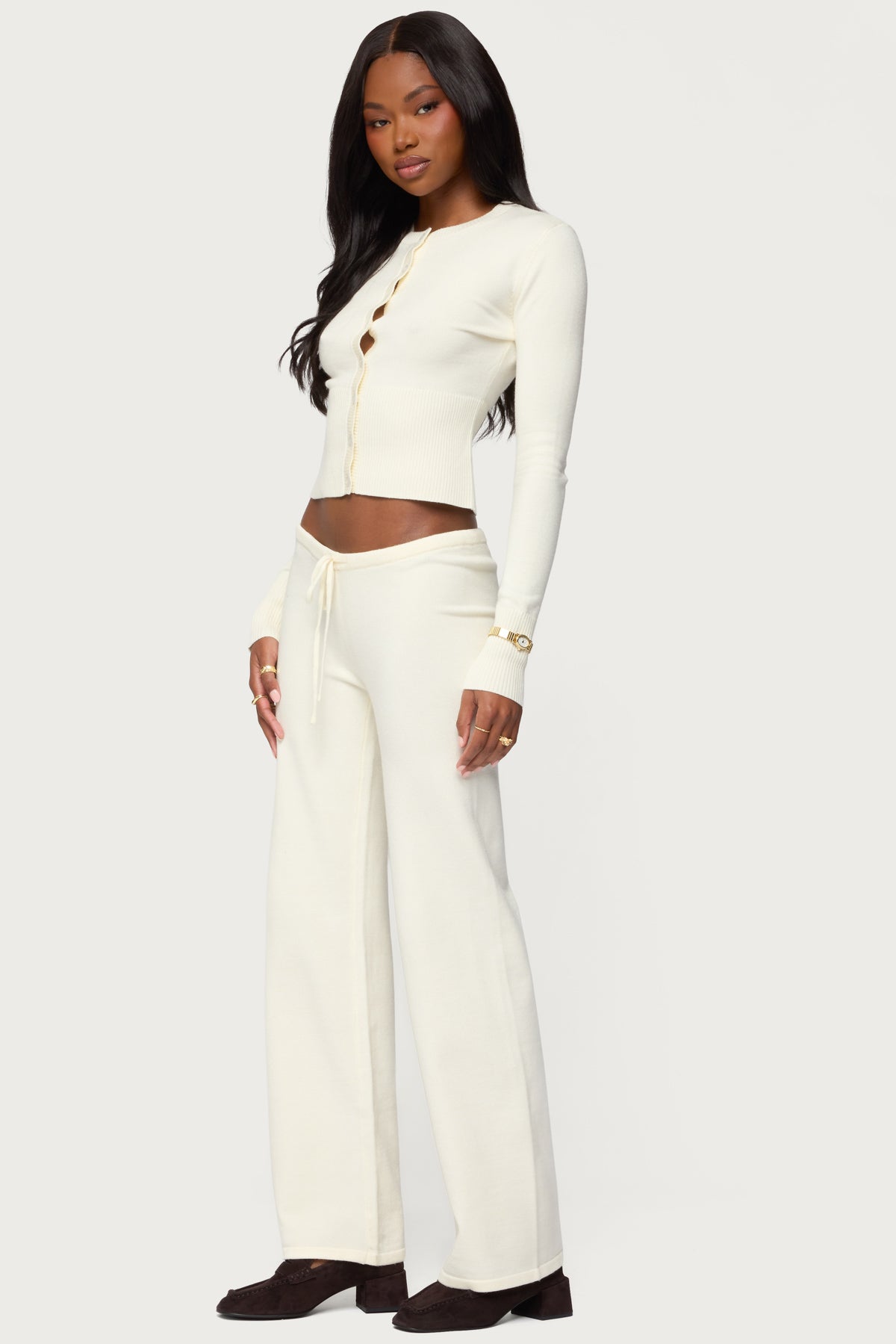 Montanna Rib Knit Cardigan - Image 5
