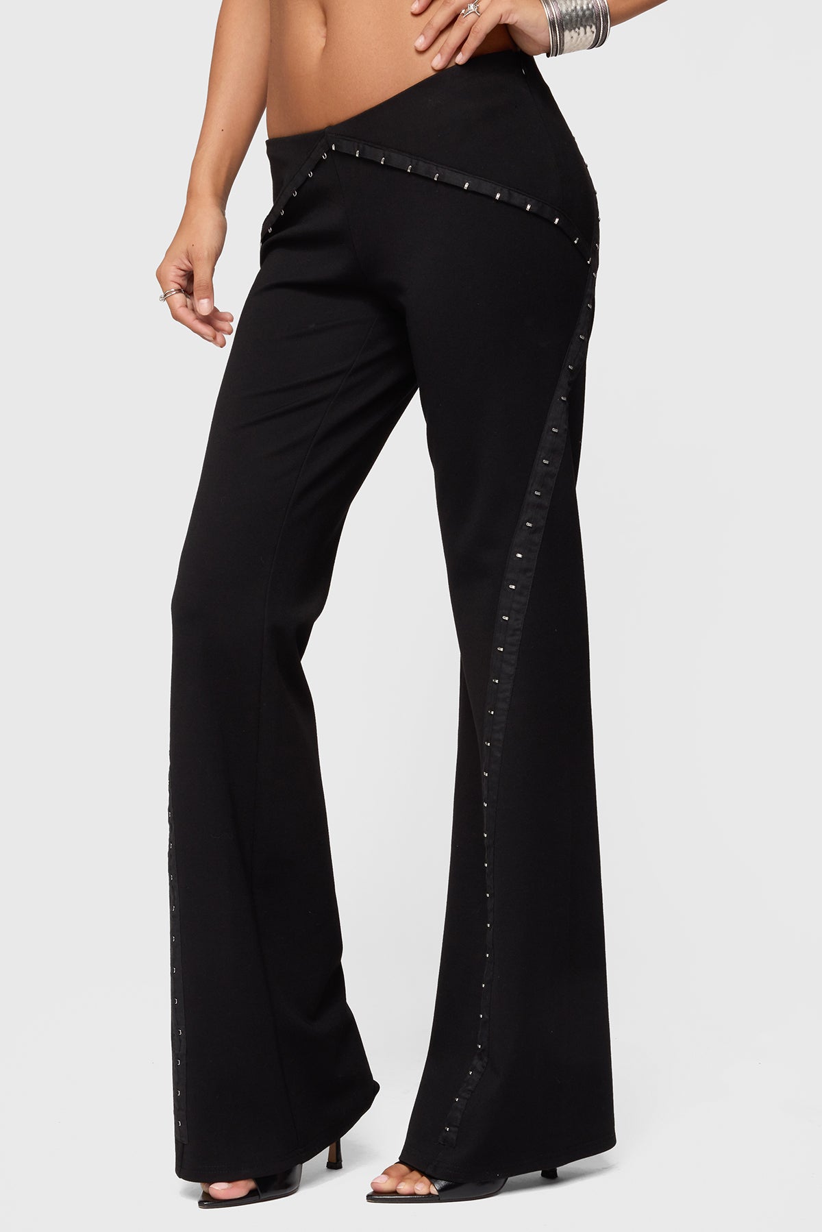 Hook & Eye Bootcut Pants - Image 4