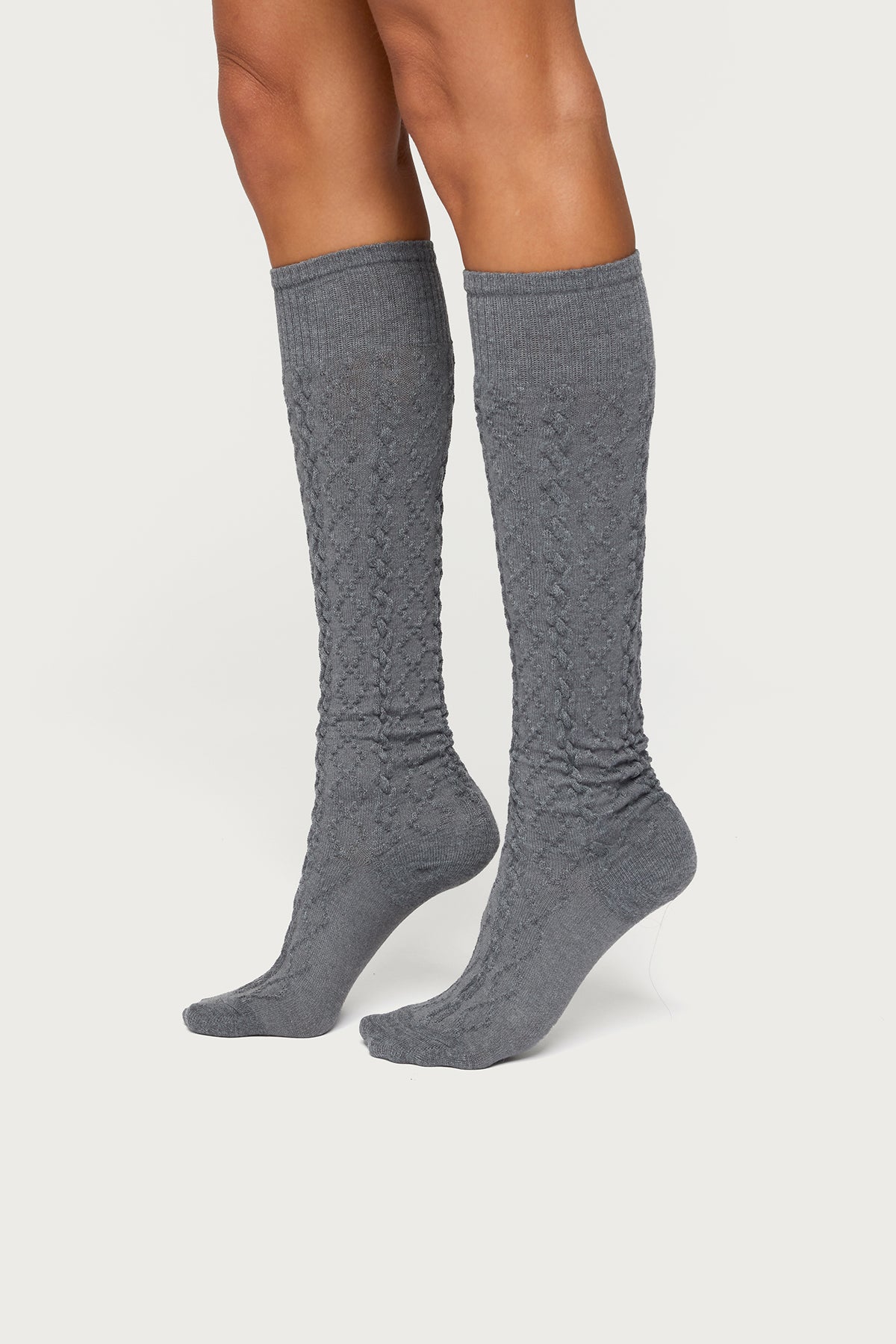 Cable Knit Socks - Image 2