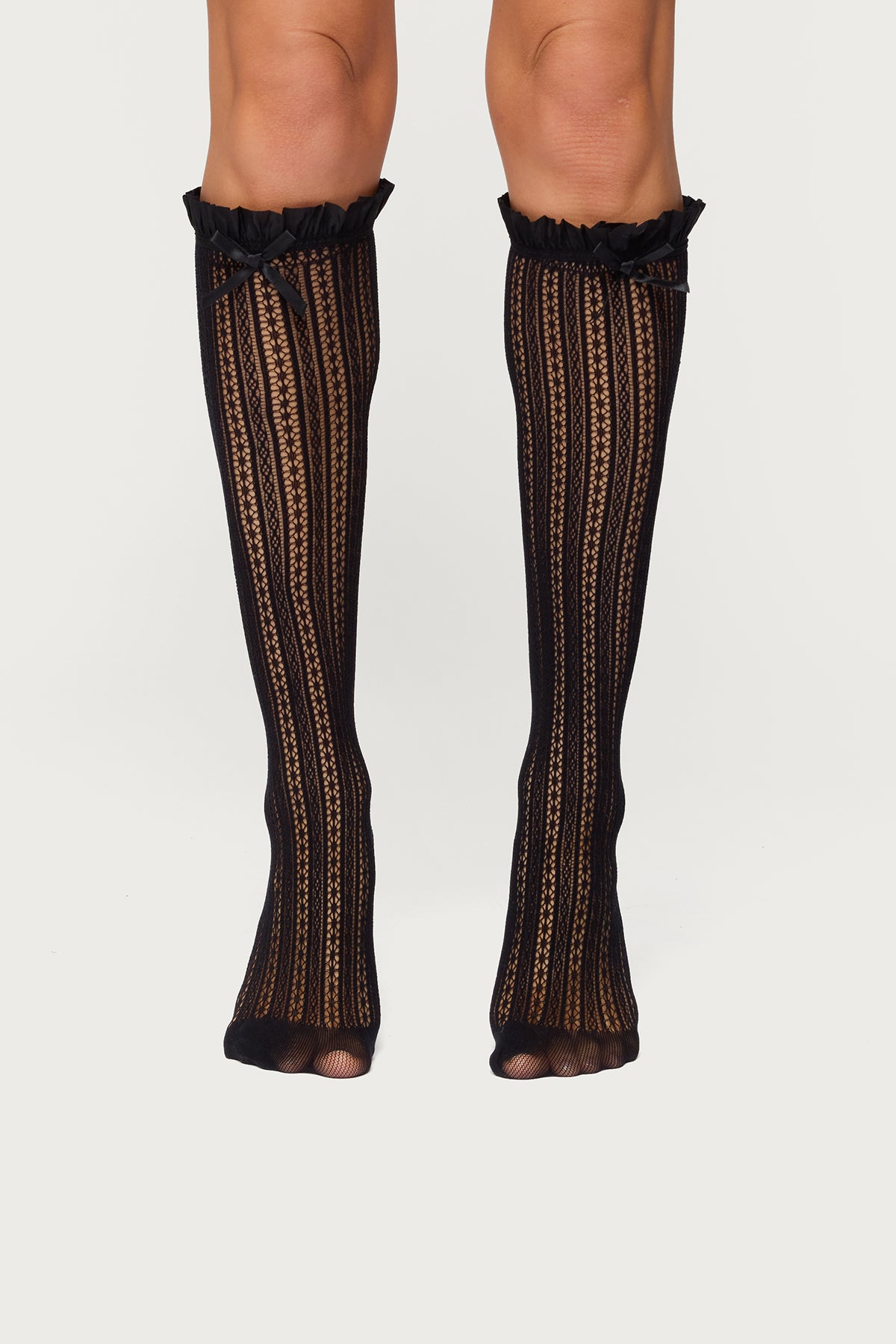 Sheer Lace Socks - Image 3