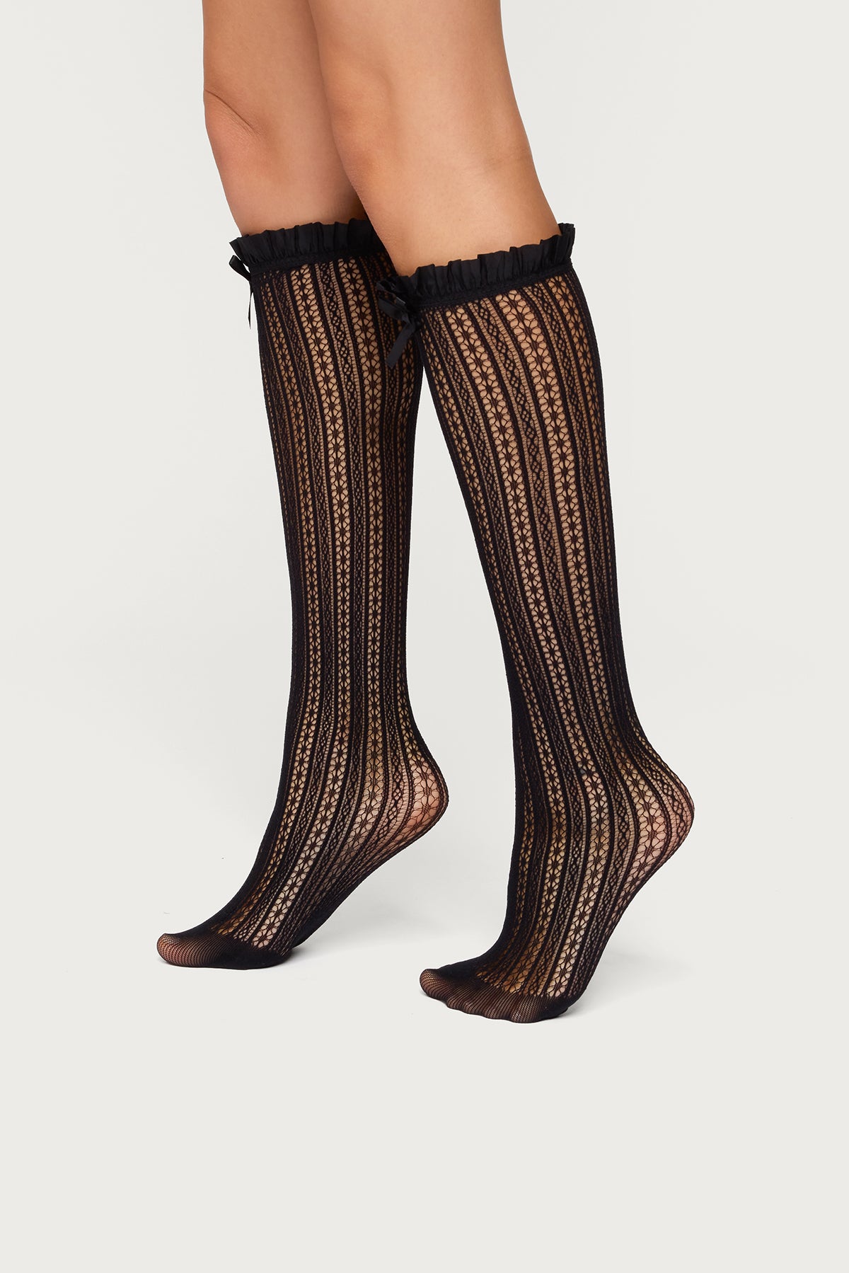 Sheer Lace Socks - Image 2