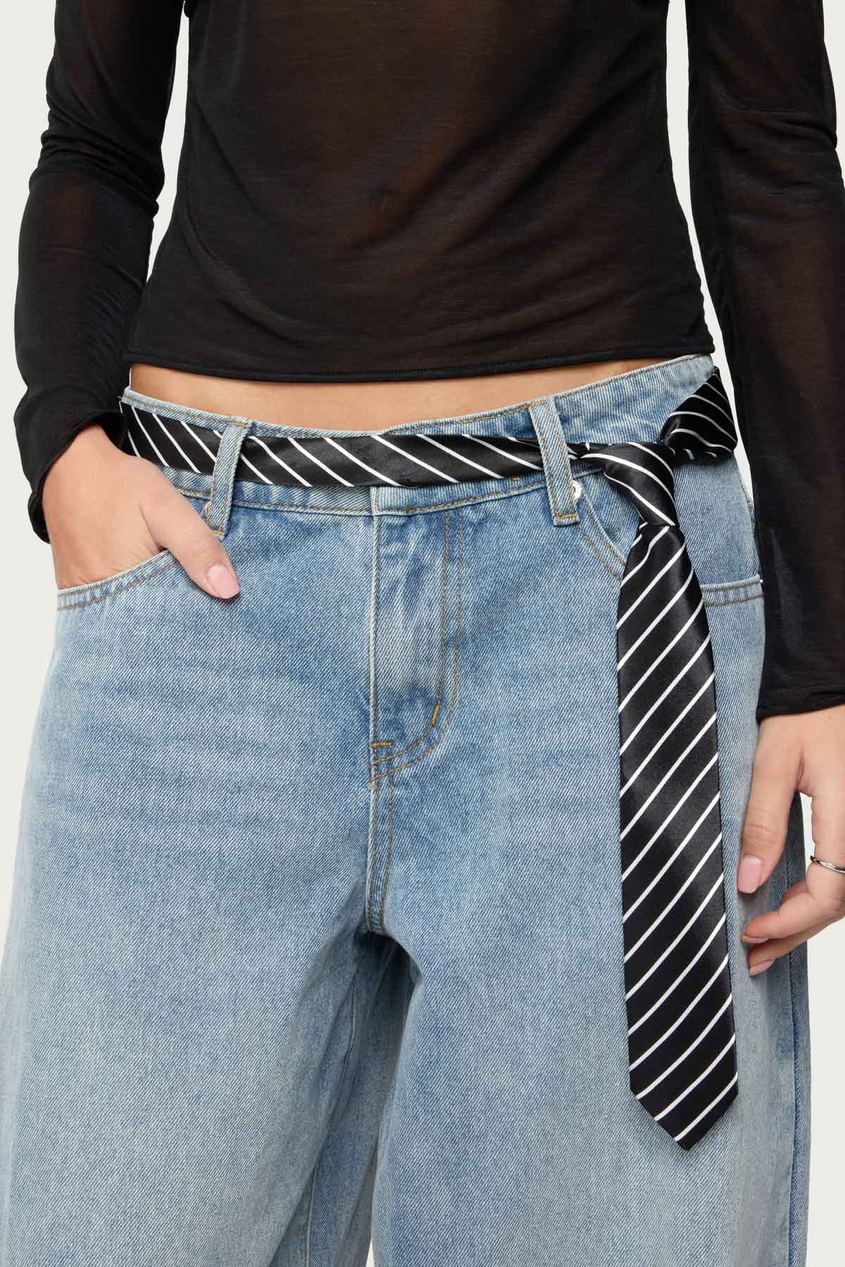Striped Necktie