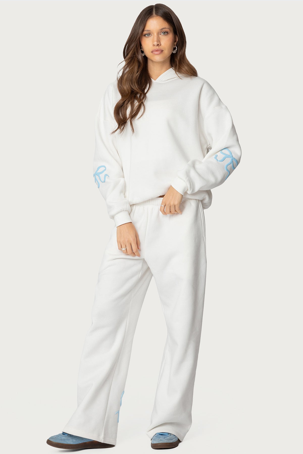 Bonney Bow Detail Hoodie - Image 2