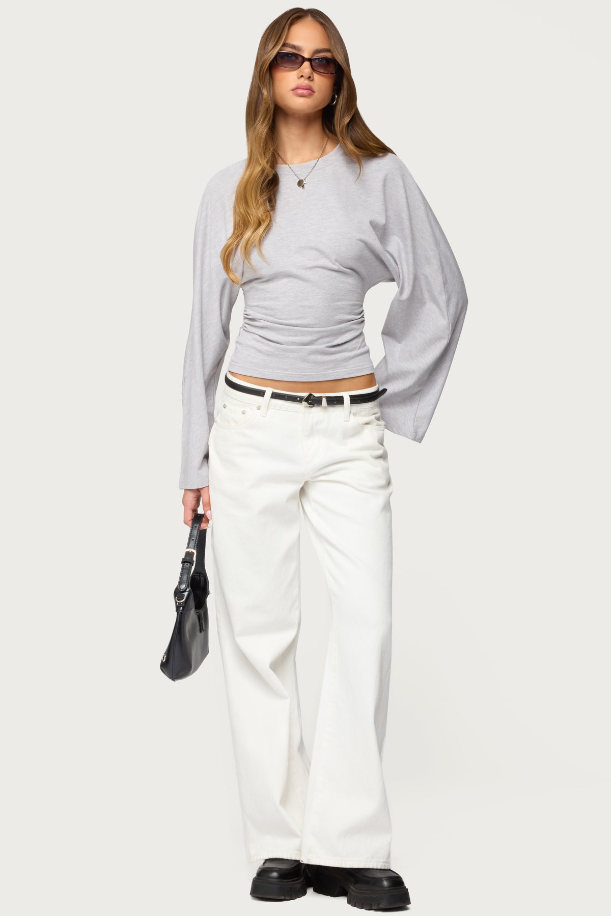 Charlisa Cinched Waist Top - Image 2
