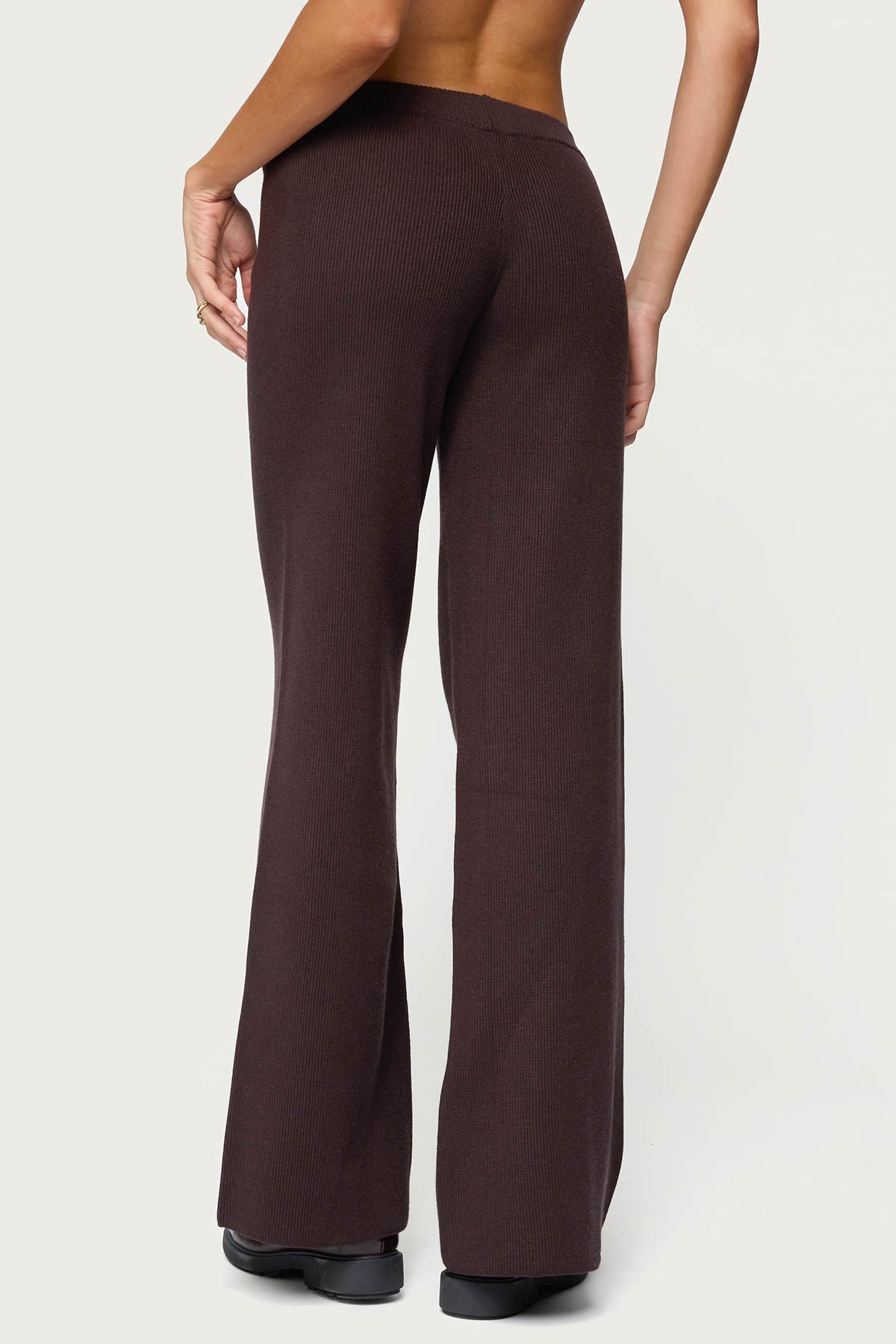 Lorie Wide Leg Knit Pants - Image 5