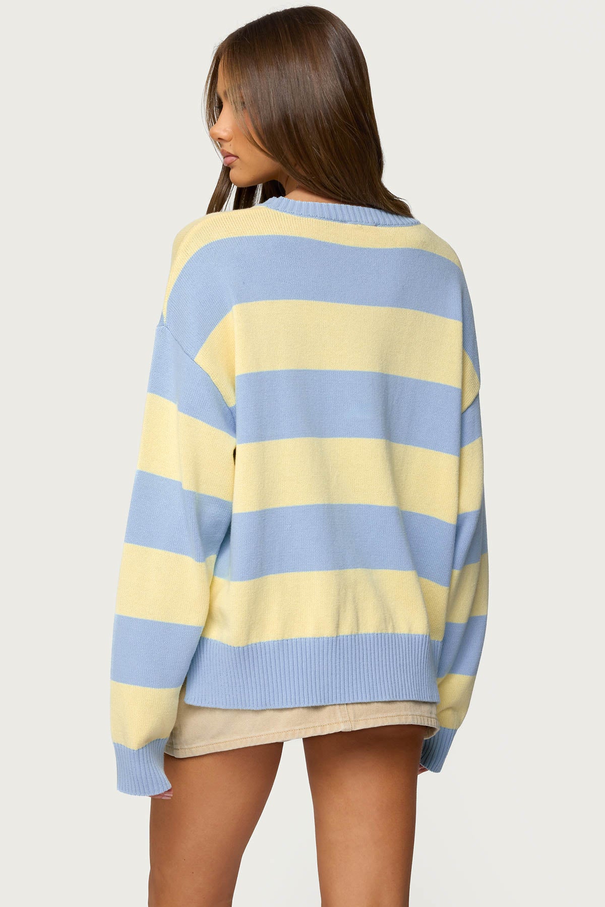 Riley Oversized Striped Sweater - Image 5