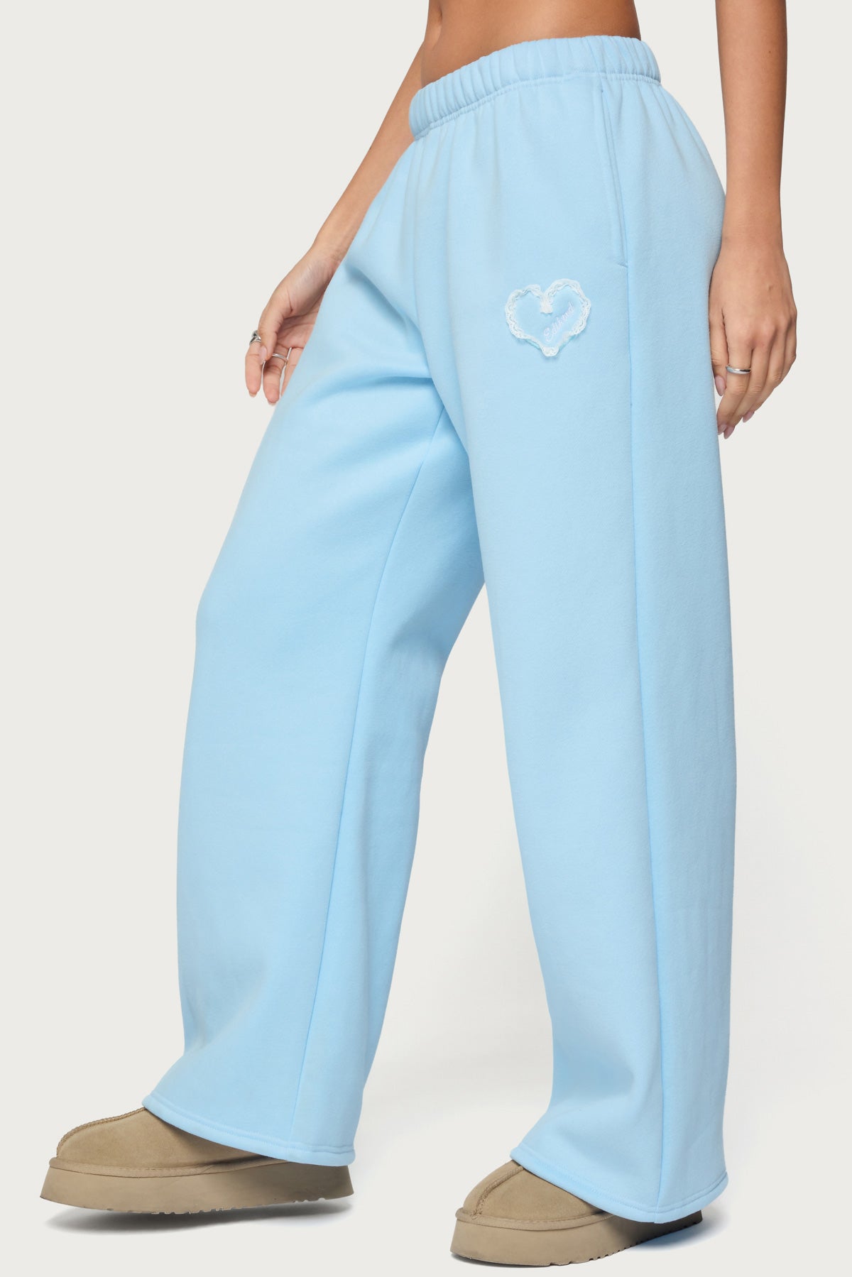 Love Edikted Wide Leg Sweatpants - Image 4