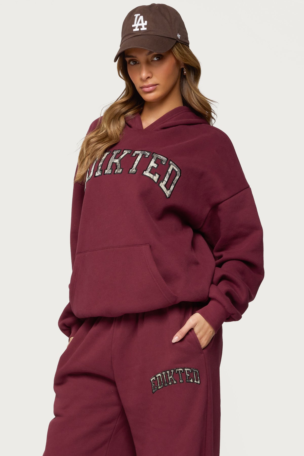 Edikted Crush Oversized Hoodie - Image 4