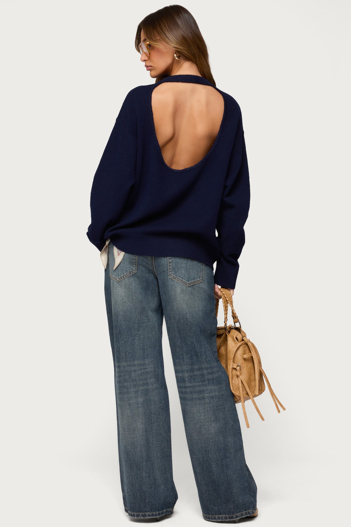 Ximenia Cutout Back Sweater - Image 5