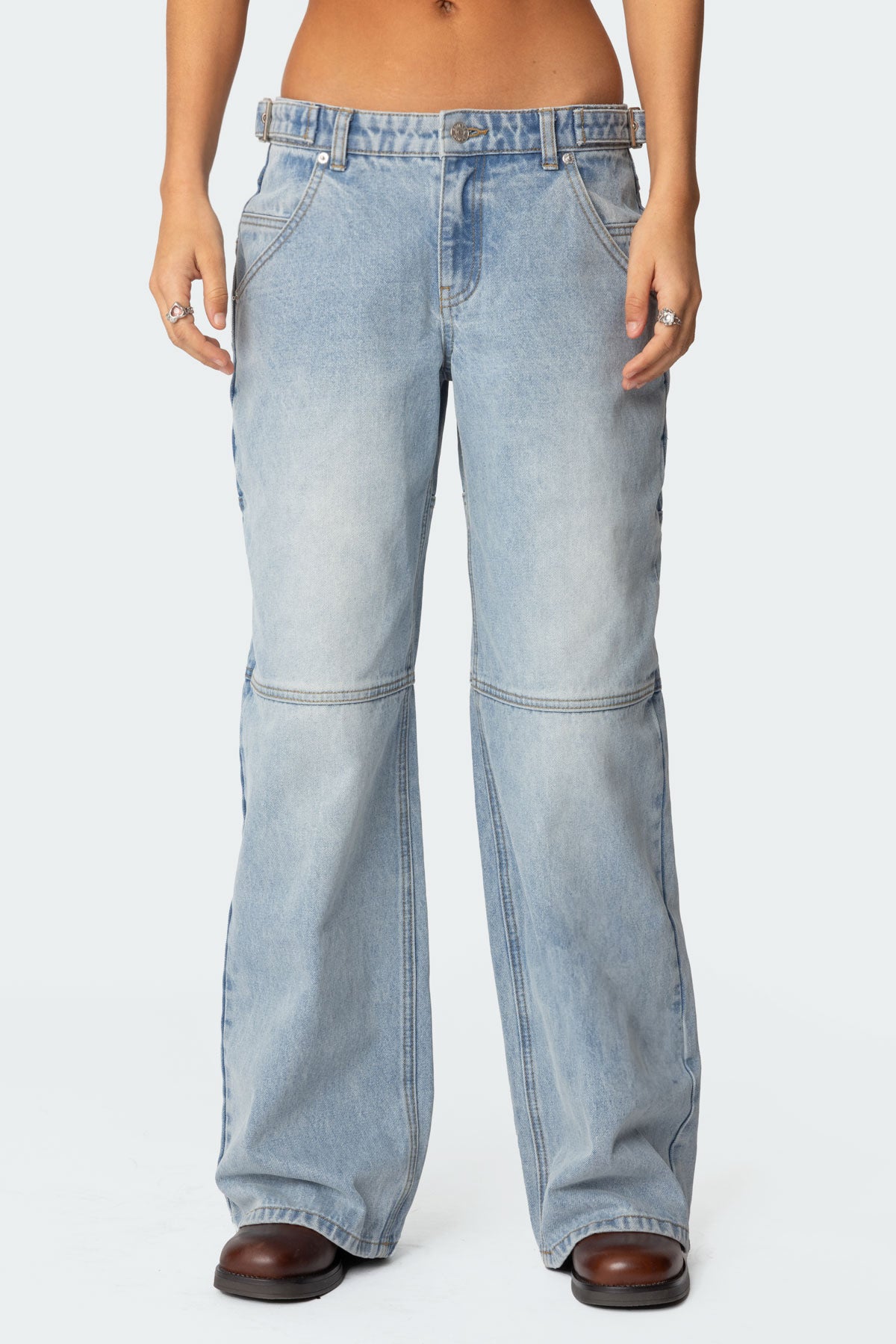 Shai Low Rise Baggy Carpenter Jeans - Image 2