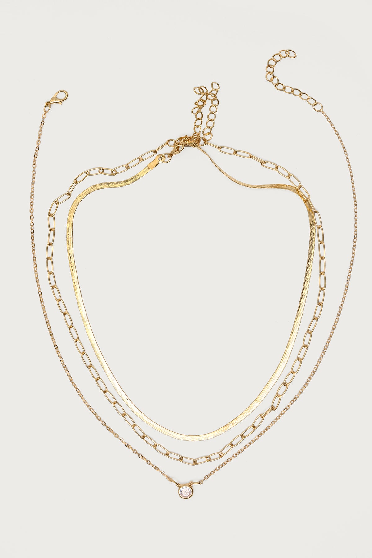 Mixed Chain Necklace Set - Image 2