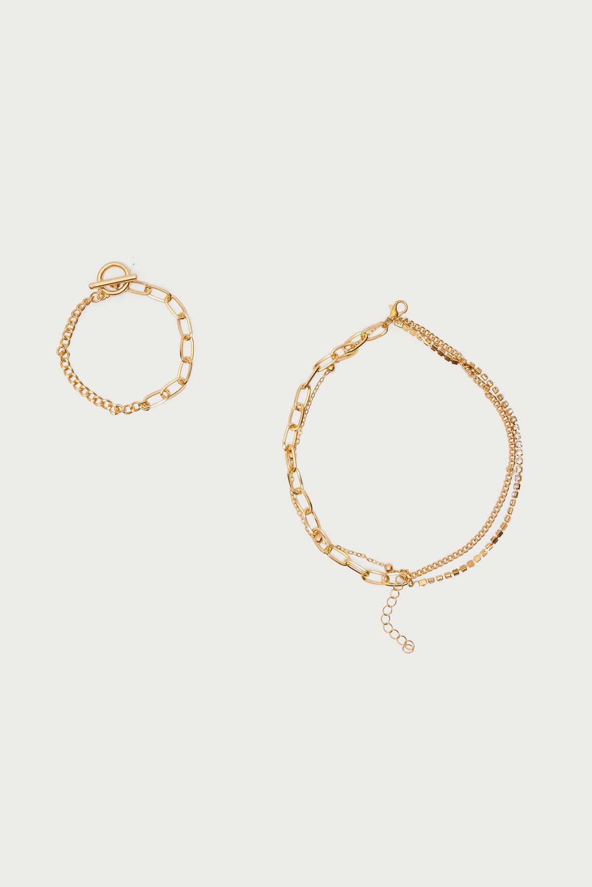 Mixed Chain Layered Bracelet Pack - Image 2