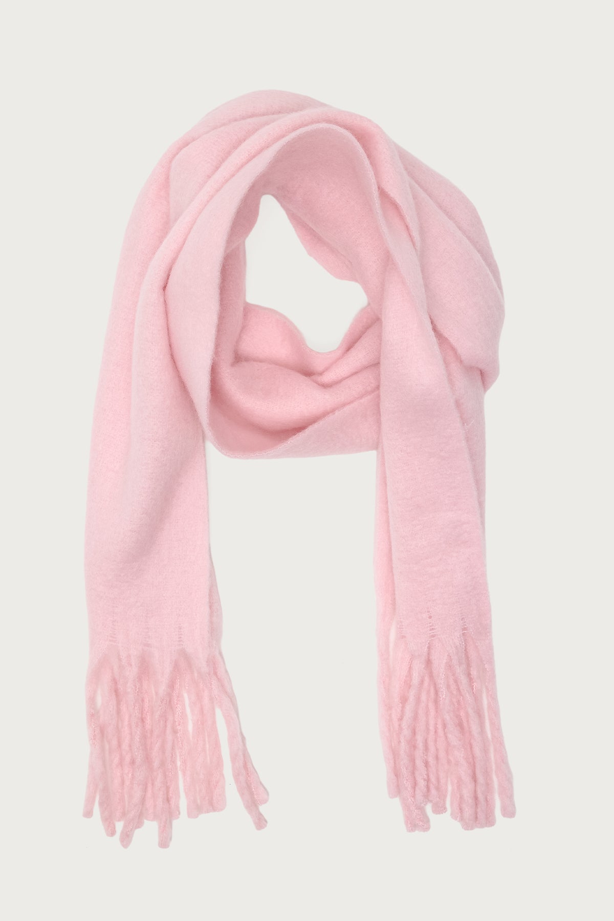 Fringed Chunky Scarf - Image 2