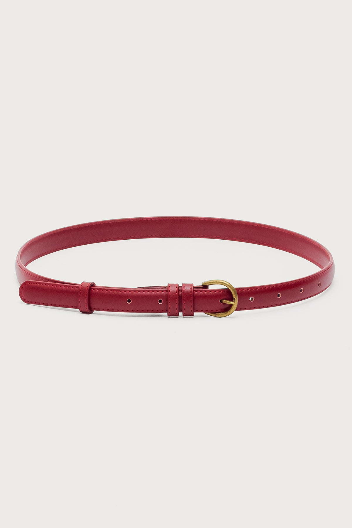 Goldey Faux Leather Belt - Image 2