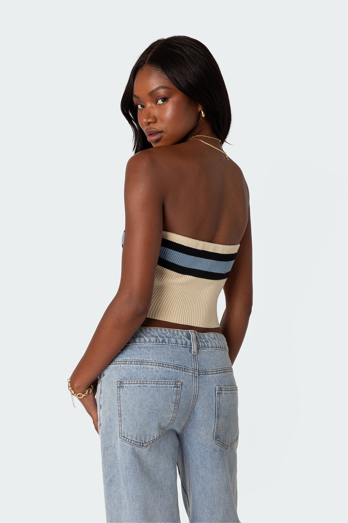 Cyprus Knit Tube Top - Image 4