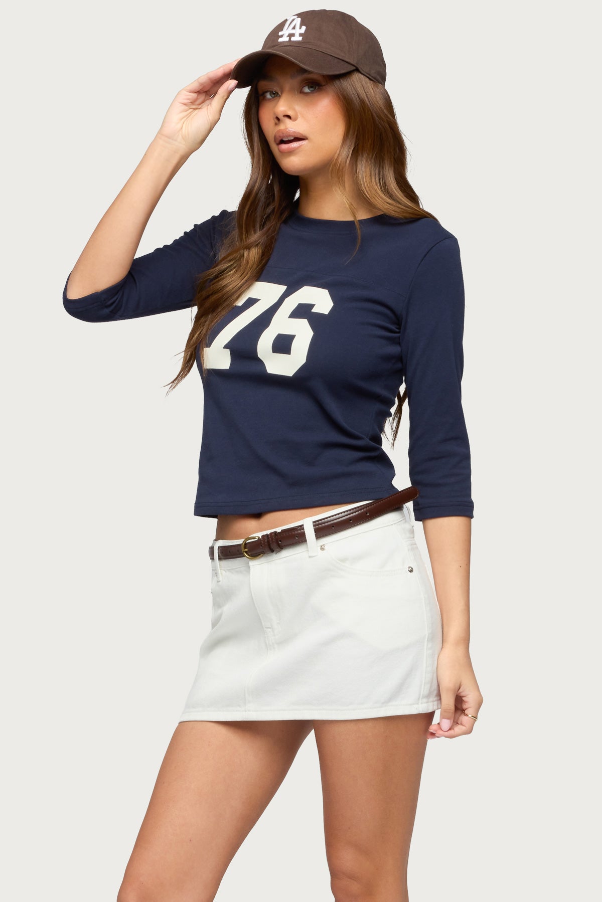 Seventy Six Three-Quarter Sleeve T Shirt - Image 3