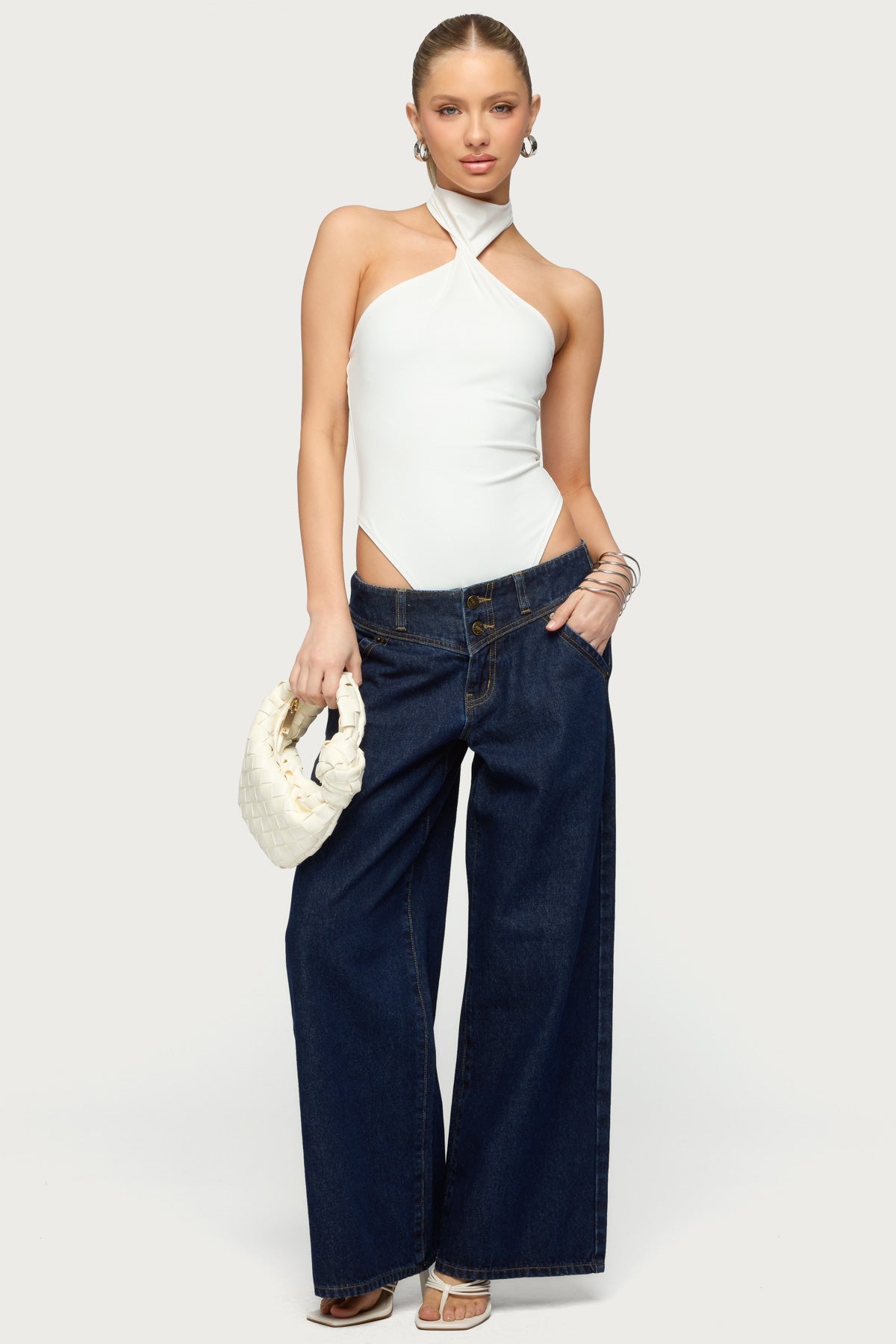 Jimana Halter Neck Bodysuit - Image 2
