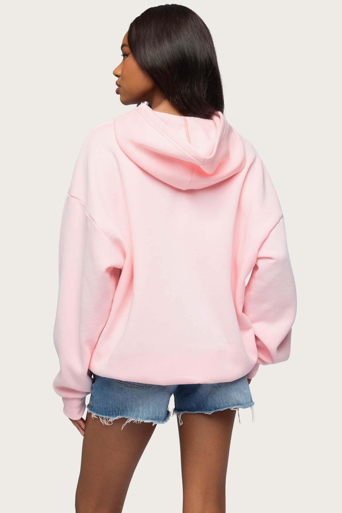 Camo Cutie Edikted Oversized Hoodie - Image 4